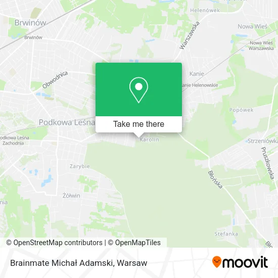 Brainmate Michał Adamski map