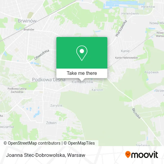 Joanna Stec-Dobrowolska map