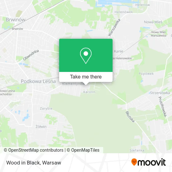 Wood in Black map