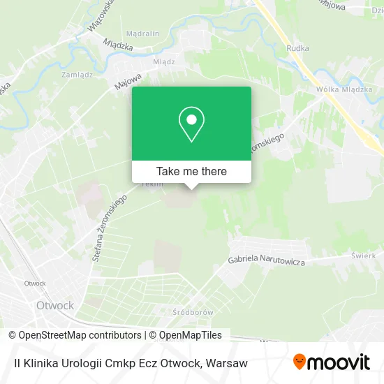 II Klinika Urologii Cmkp Ecz Otwock map