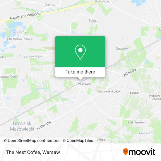 The Nest Cofee map