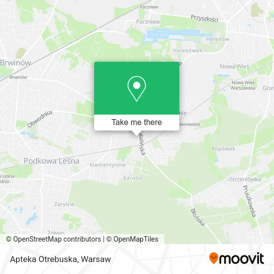 Apteka Otrebuska map
