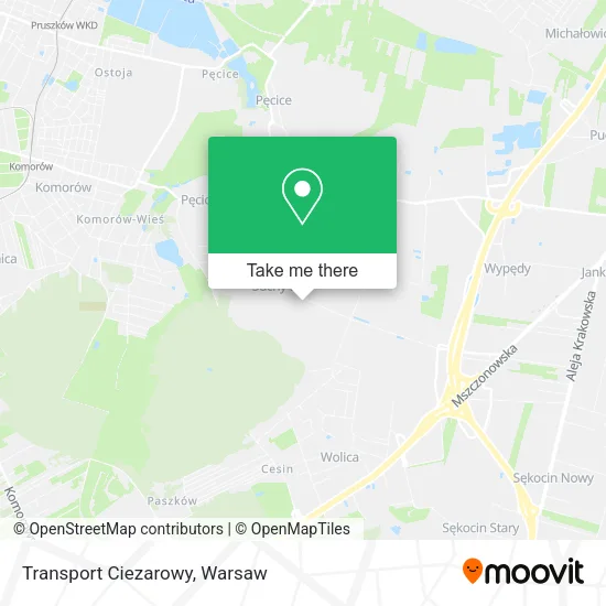 Transport Ciezarowy map