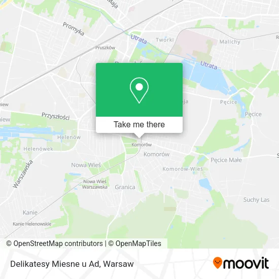 Карта Delikatesy Miesne u Ad