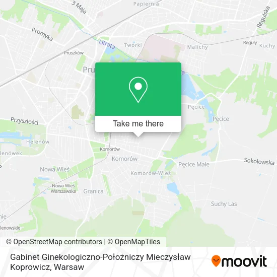 Gabinet Ginekologiczno-Położniczy Mieczysław Koprowicz map