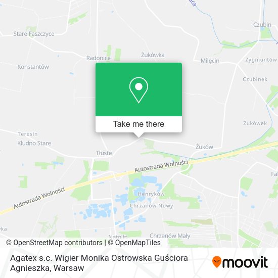 Agatex s.c. Wigier Monika Ostrowska Guściora Agnieszka map