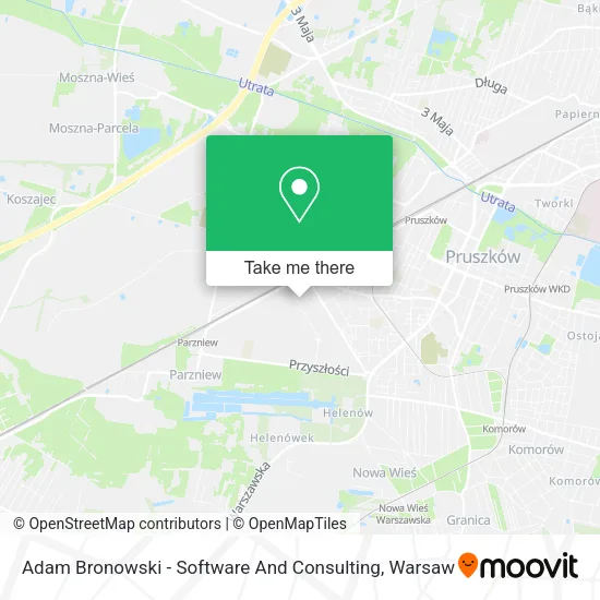 Карта Adam Bronowski - Software And Consulting