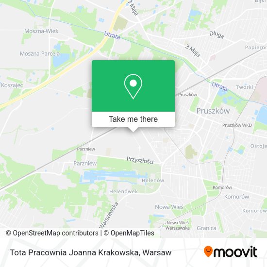 Tota Pracownia Joanna Krakowska map