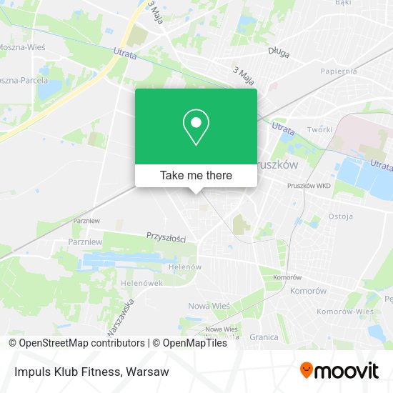 Impuls Klub Fitness map