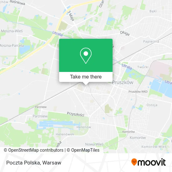 Карта Poczta Polska