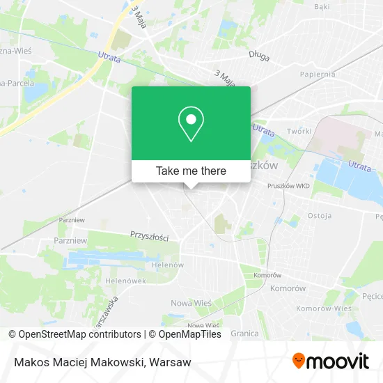 Карта Makos Maciej Makowski