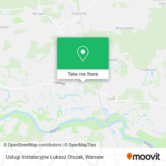 Usługi Instalacyjne Łukasz Olszak map