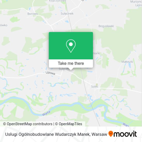 Usługi Ogólnobudowlane Wudarczyk Marek map