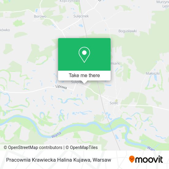 Карта Pracownia Krawiecka Halina Kujawa