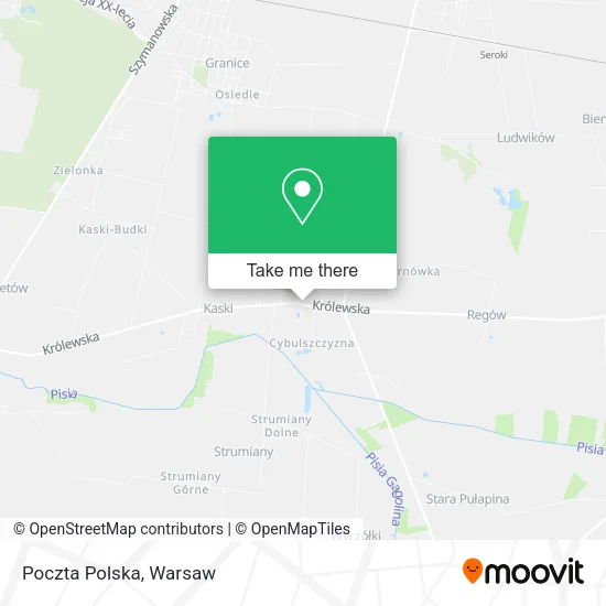 Poczta Polska map