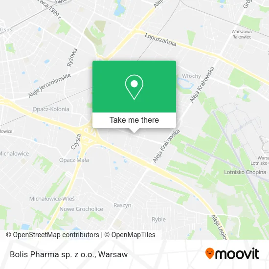 Bolis Pharma sp. z o.o. map