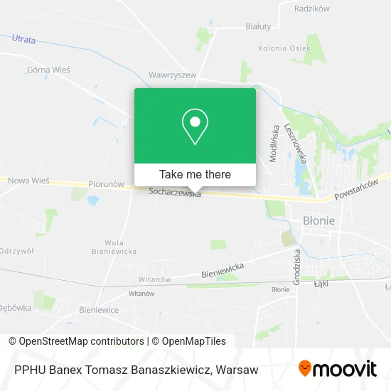 Карта PPHU Banex Tomasz Banaszkiewicz
