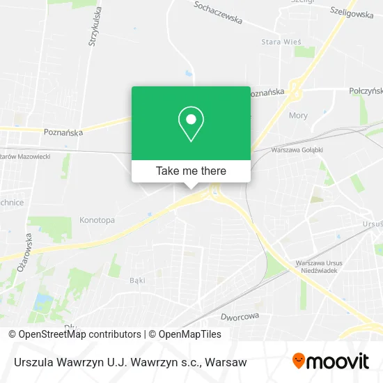 Карта Urszula Wawrzyn U.J. Wawrzyn s.c.
