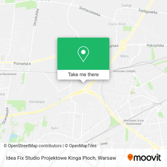 Idea Fix Studio Projektowe Kinga Ploch map
