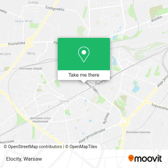 Elocity map