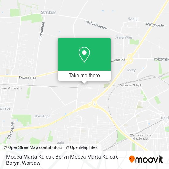 Mocca Marta Kulcak Boryń Mocca Marta Kulcak Boryń map