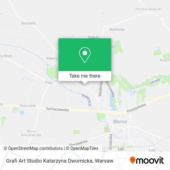 Grafi Art Studio Katarzyna Dwornicka map