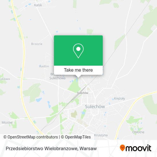 Przedsiebiorstwo Wielobranzowe map