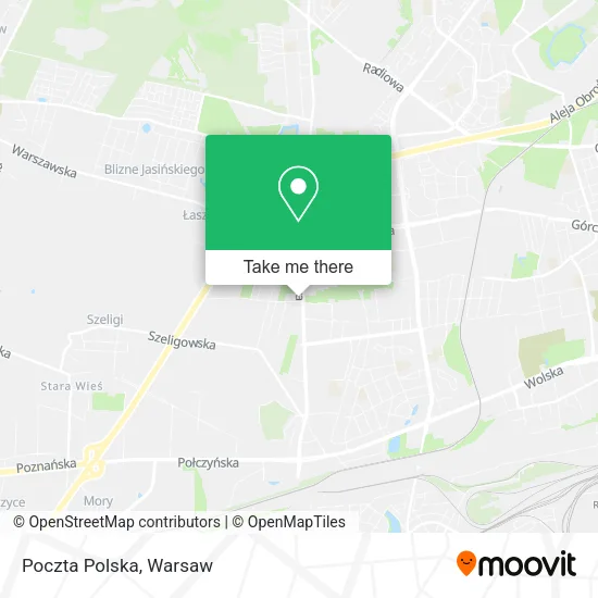 Карта Poczta Polska