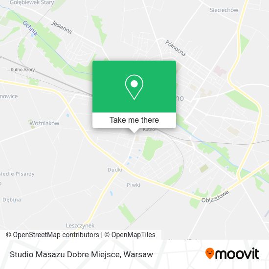 Studio Masazu Dobre Miejsce map