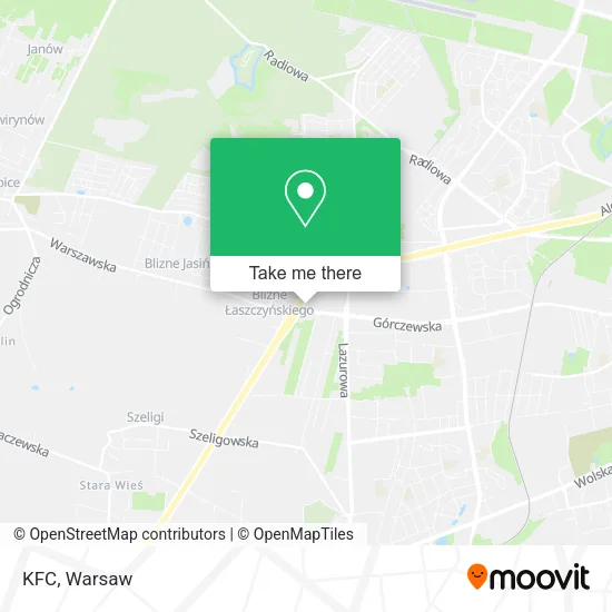 KFC map