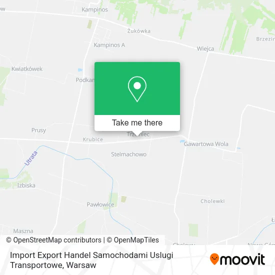 Карта Import Export Handel Samochodami Uslugi Transportowe