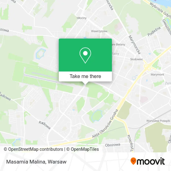 Masarnia Malina map