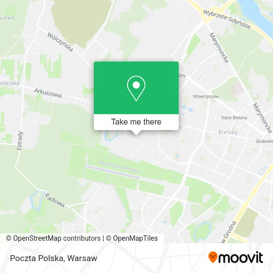 Карта Poczta Polska