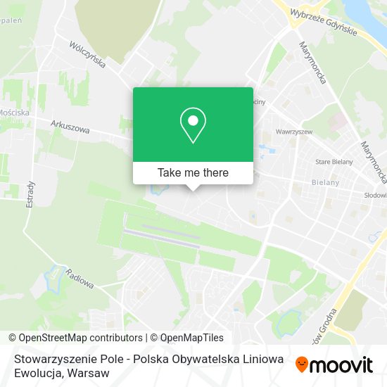 Stowarzyszenie Pole - Polska Obywatelska Liniowa Ewolucja map