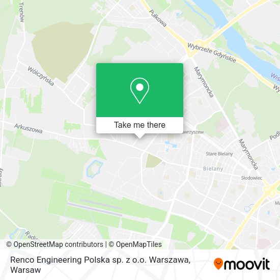 Renco Engineering Polska sp. z o.o. Warszawa map