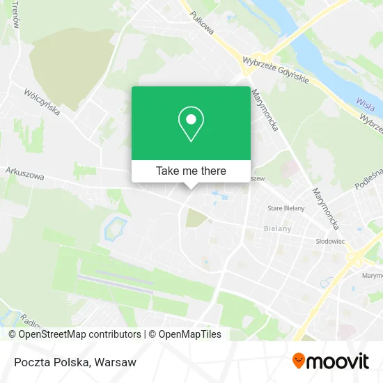 Poczta Polska map
