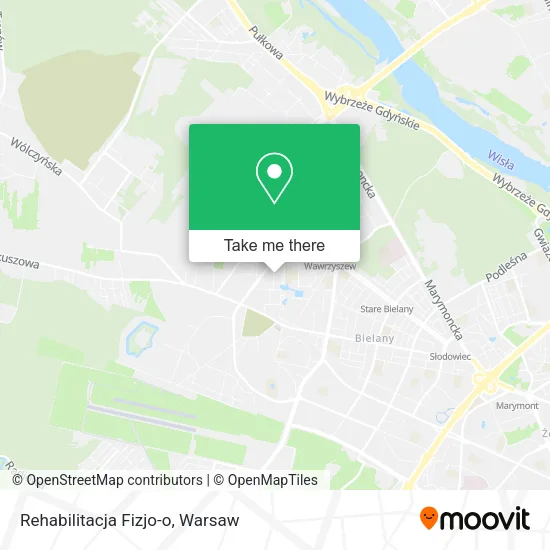 Rehabilitacja Fizjo-o map
