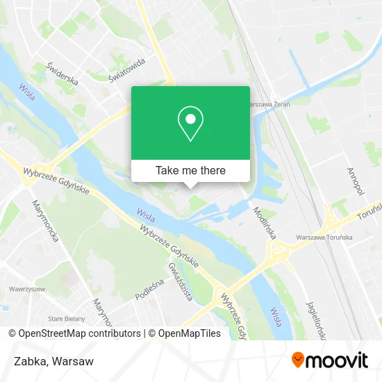 Zabka map
