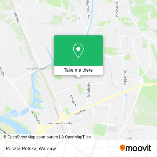 Poczta Polska map