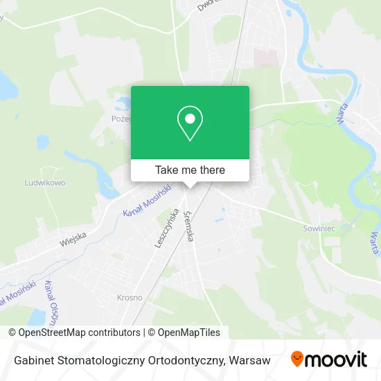 Gabinet Stomatologiczny Ortodontyczny map