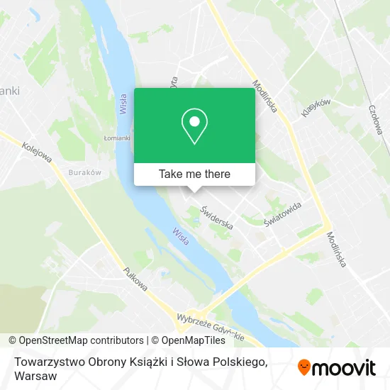 Towarzystwo Obrony Książki i Słowa Polskiego map