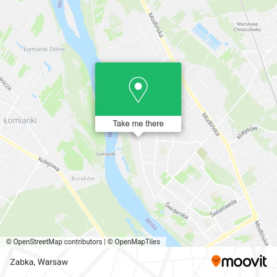 Zabka map
