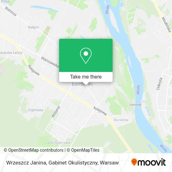 Карта Wrzeszcz Janina, Gabinet Okulistyczny