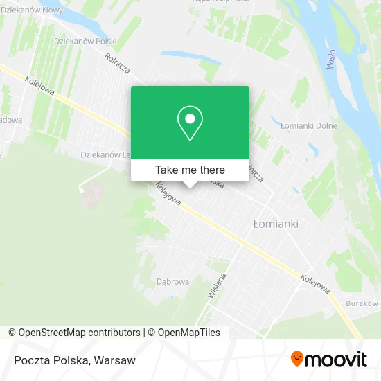 Poczta Polska map