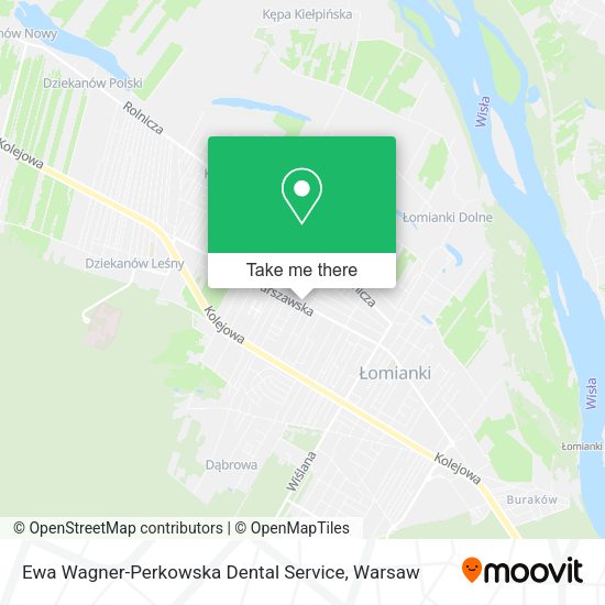 Ewa Wagner-Perkowska Dental Service map