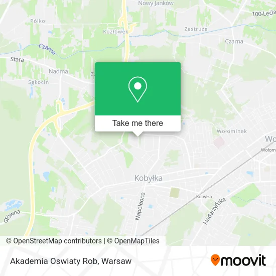 Akademia Oswiaty Rob map