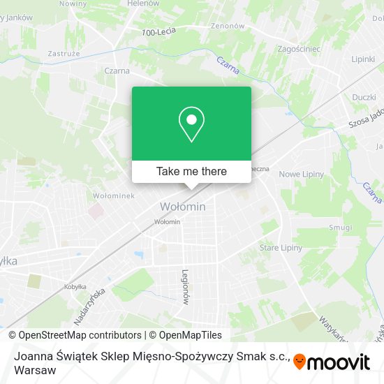 Joanna Świątek Sklep Mięsno-Spożywczy Smak s.c. map