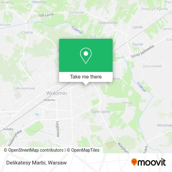 Карта Delikatesy Marbi