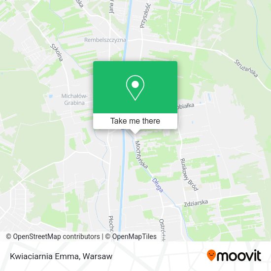 Kwiaciarnia Emma map