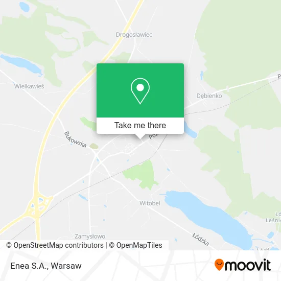 Карта Enea S.A.